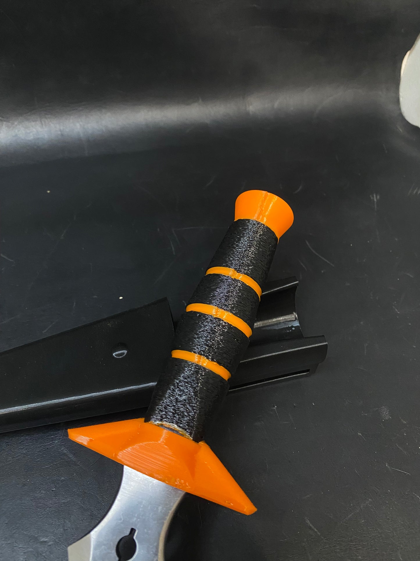 Reverse orange dragons tooth