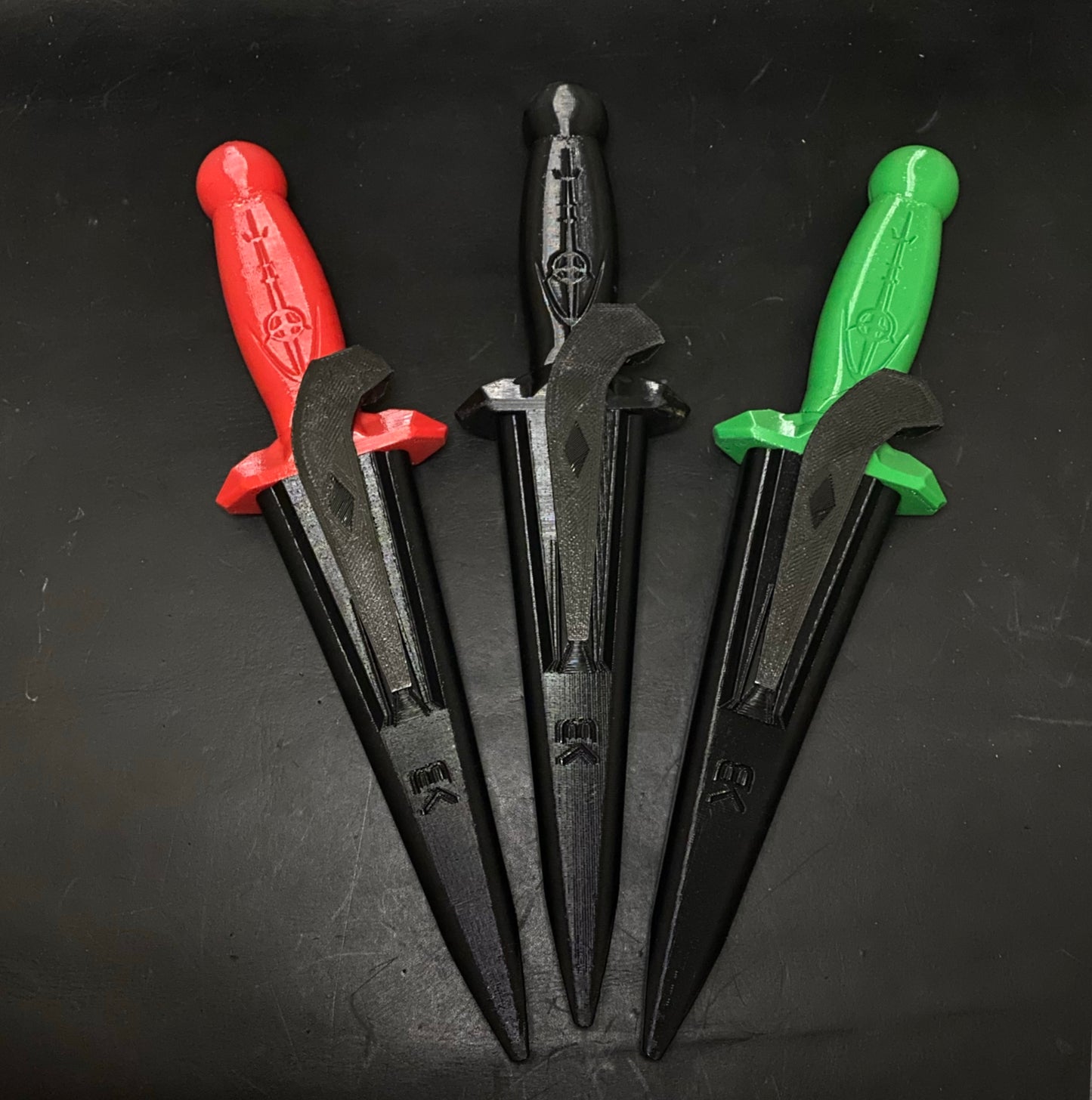 3 peace, practice blades