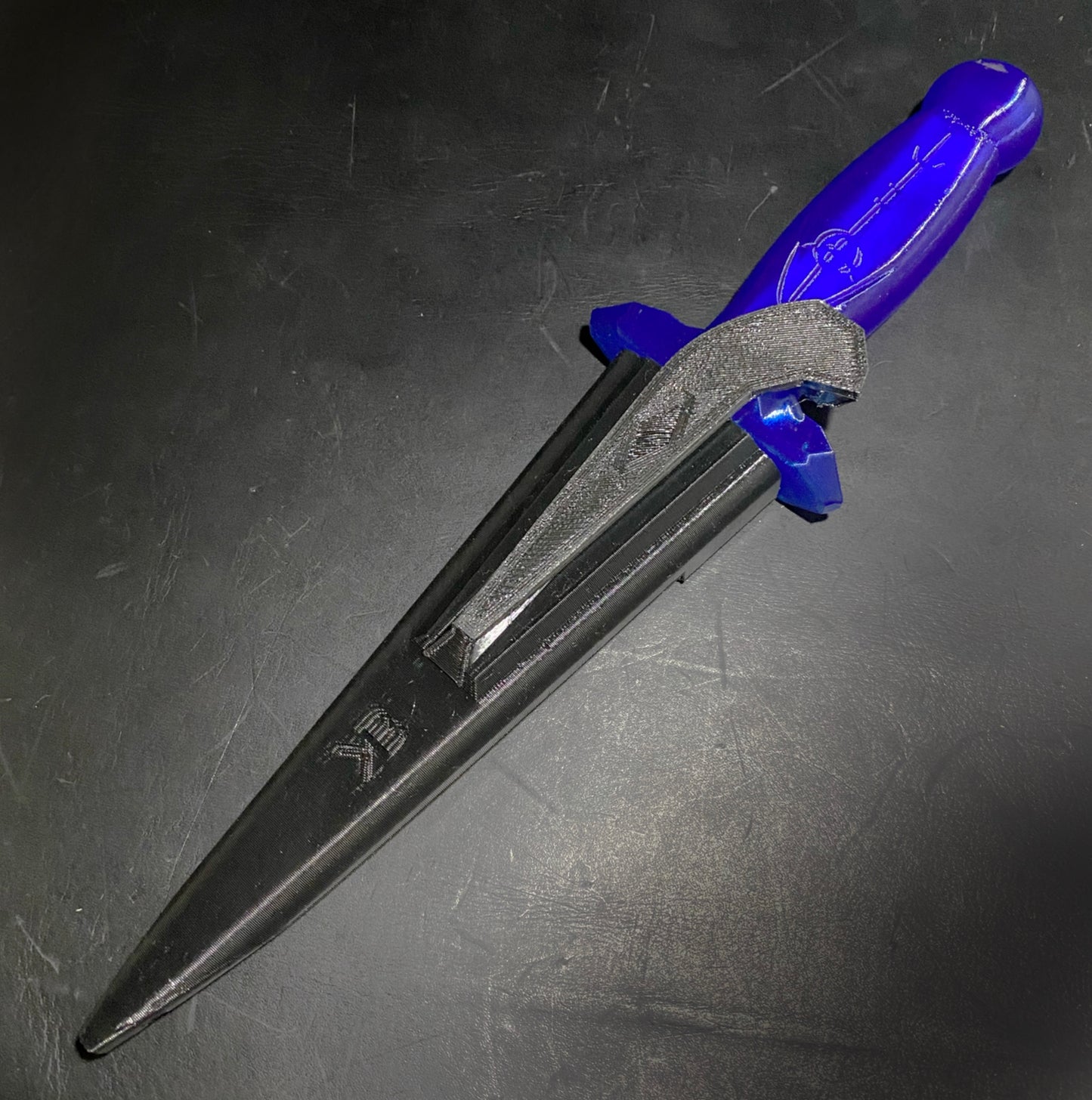 Crystal blue /practice blade