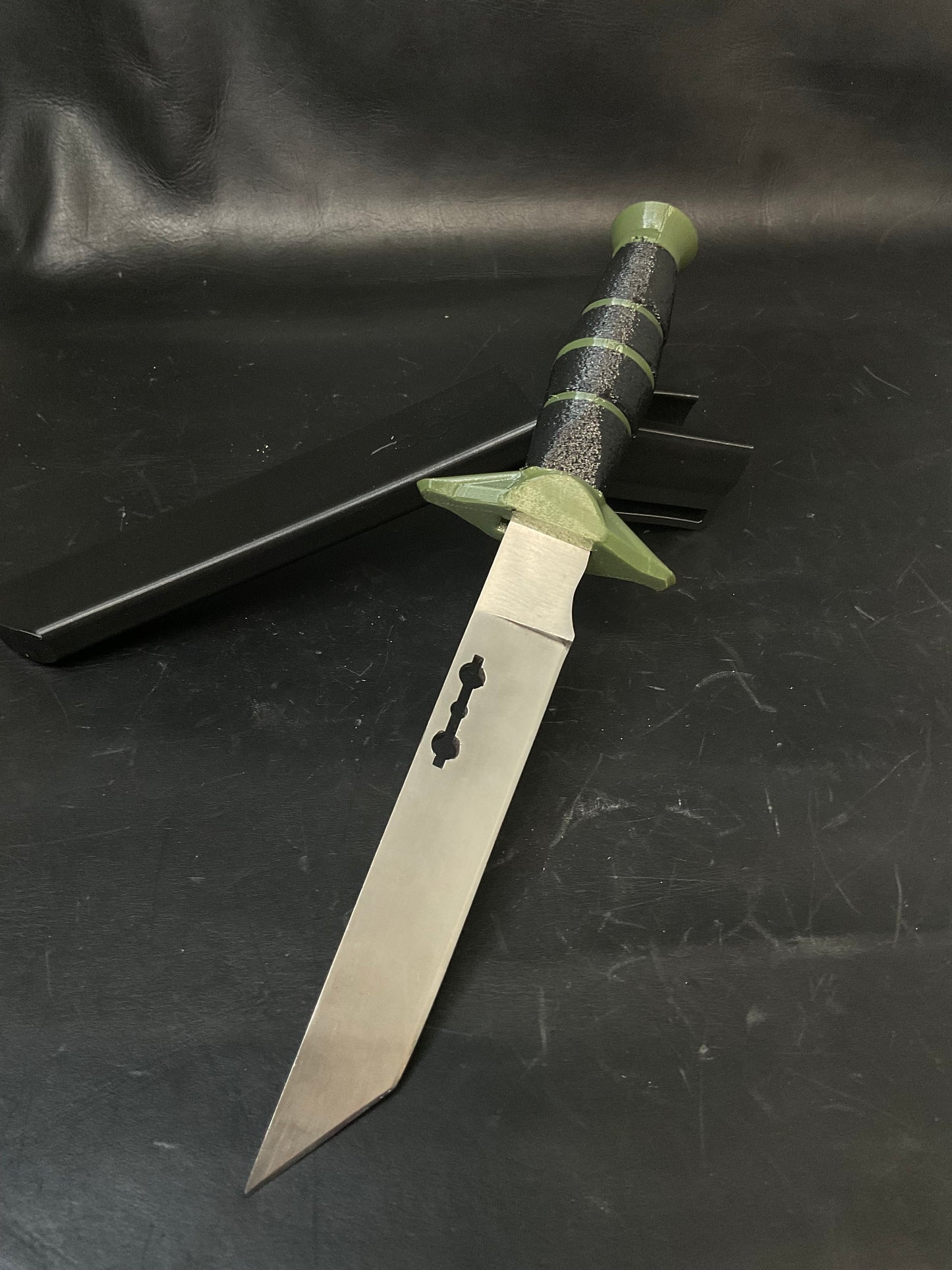 Green reverse marble, Tonzo slightly used