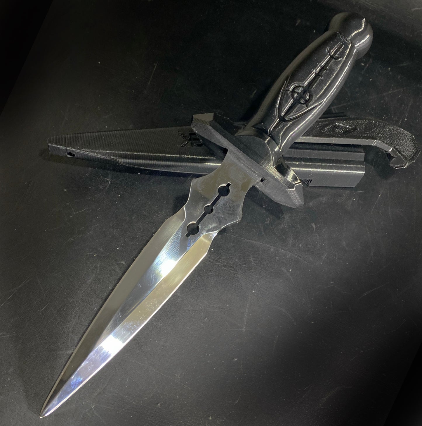 Black practice blade
