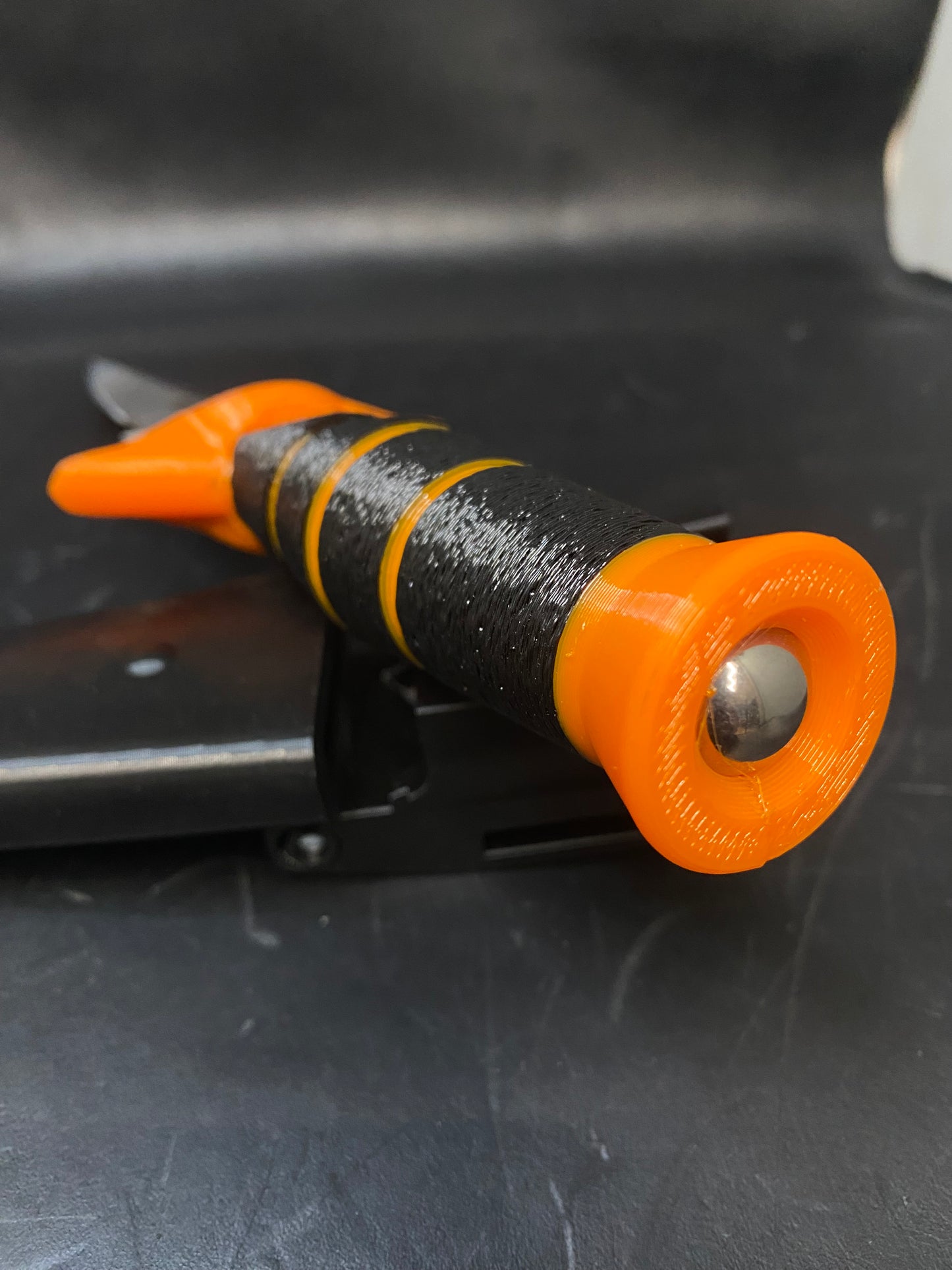 Reverse orange dragons tooth