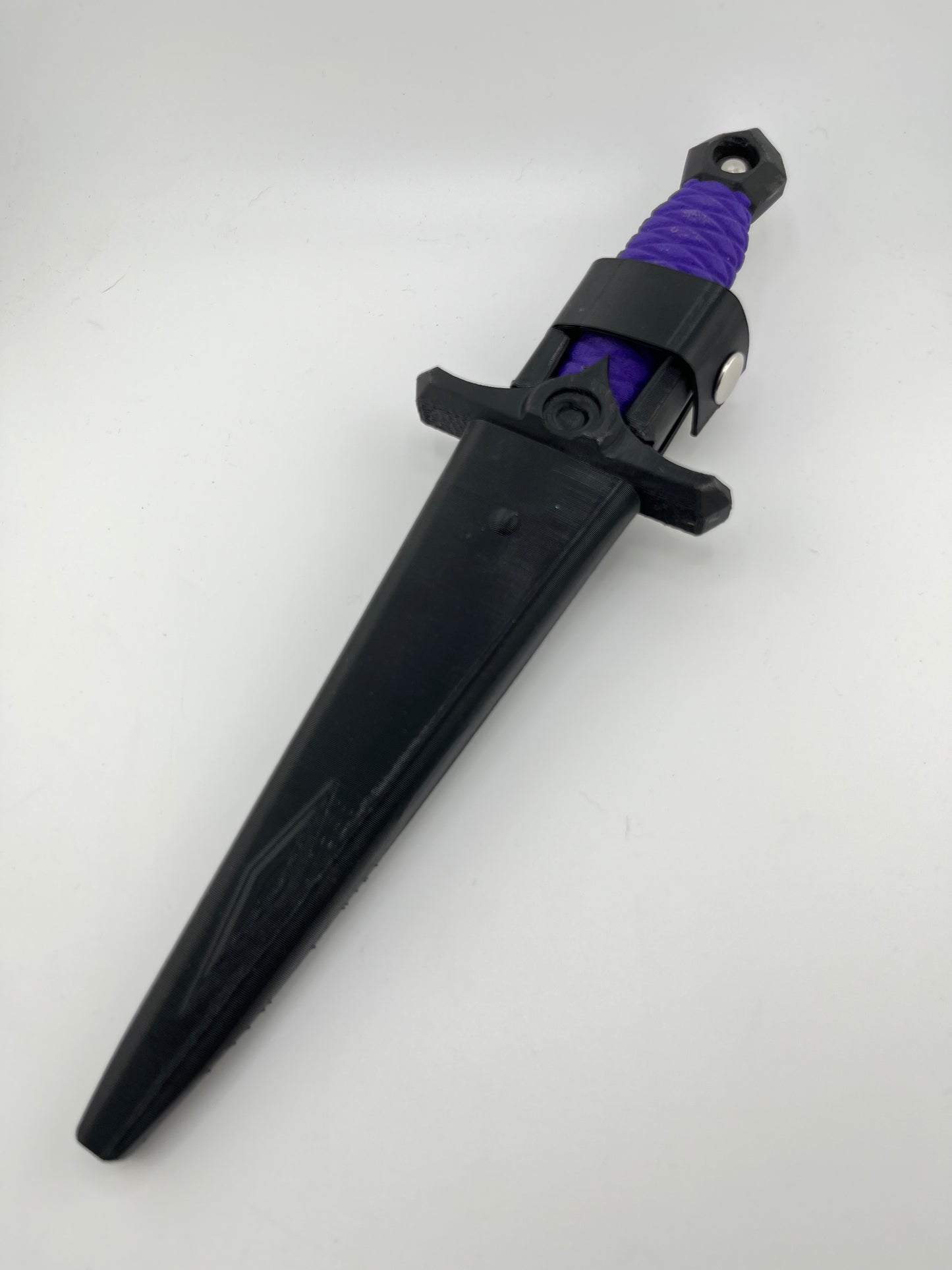Original marble, dart knife, purple