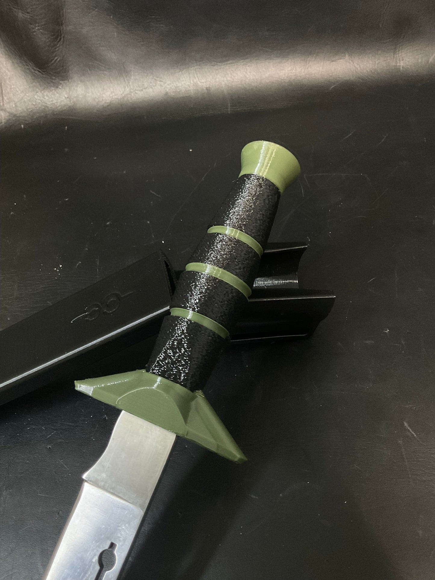 Green reverse marble, Tonzo slightly used