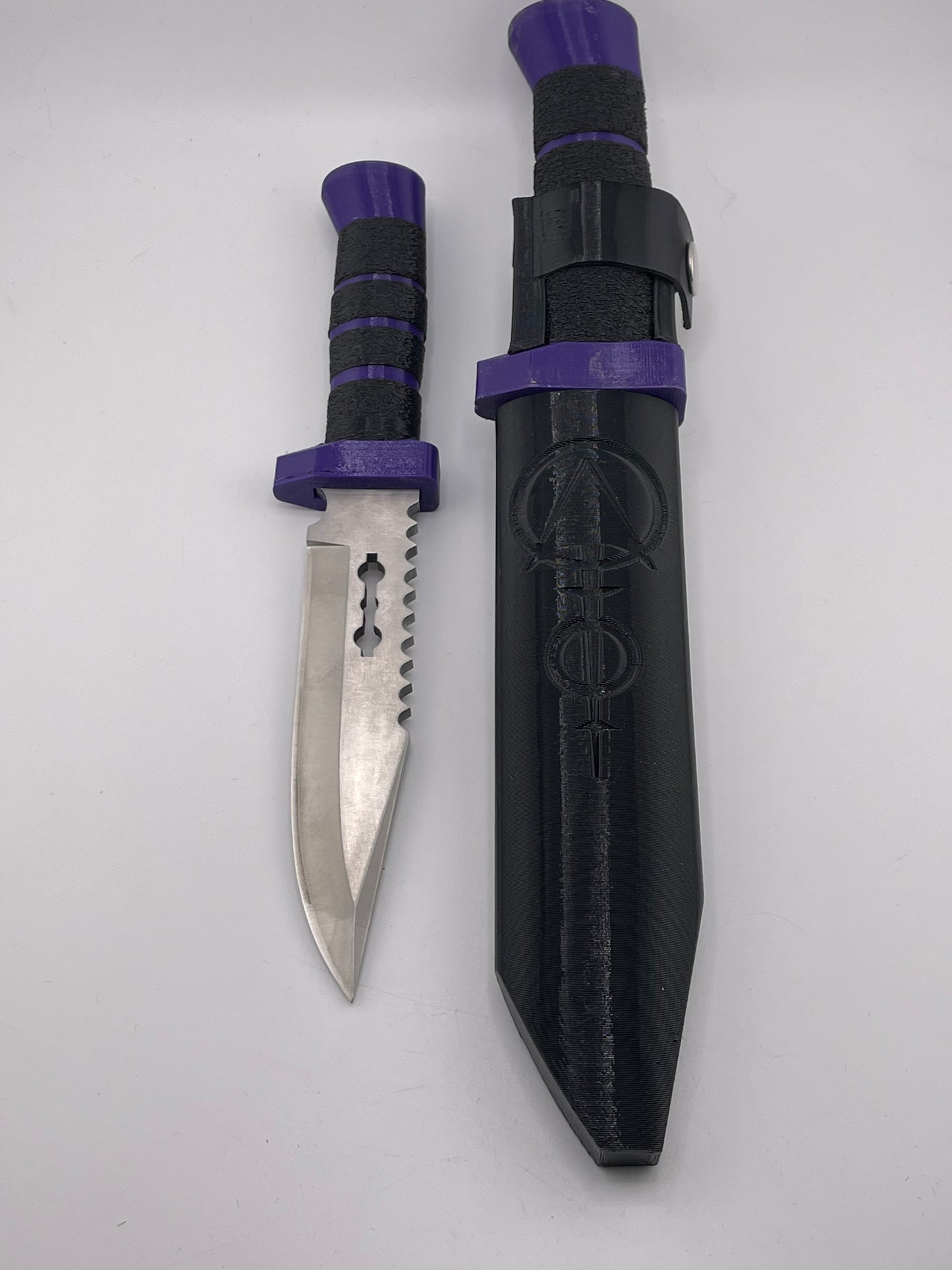Black and purple shark bite and big bike combo