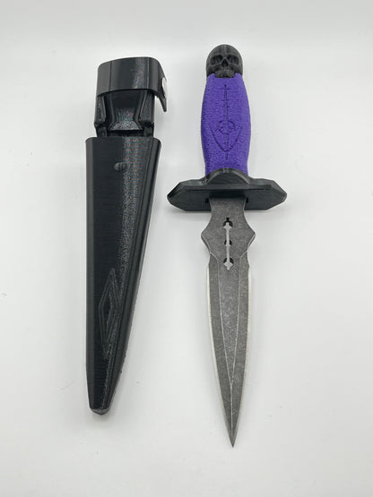 Purple dart knife collection