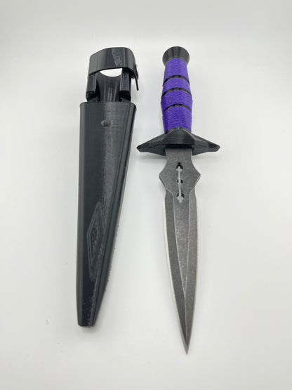Purple dart knife collection