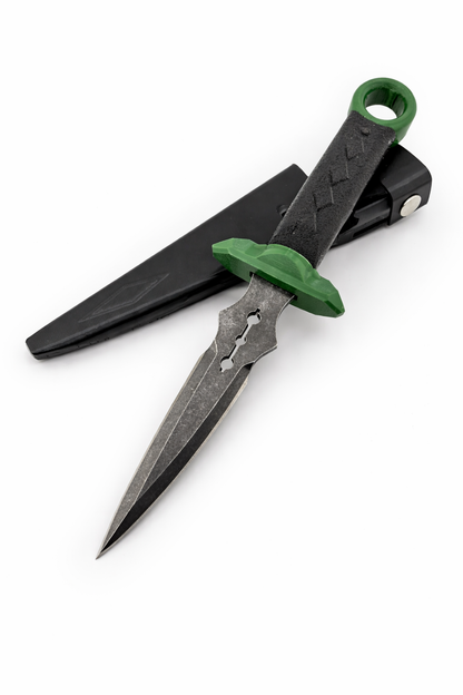 Green an black Kunai