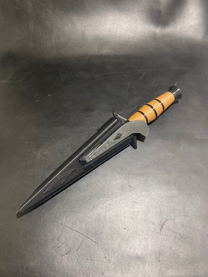 Brown Marble Dart Knife