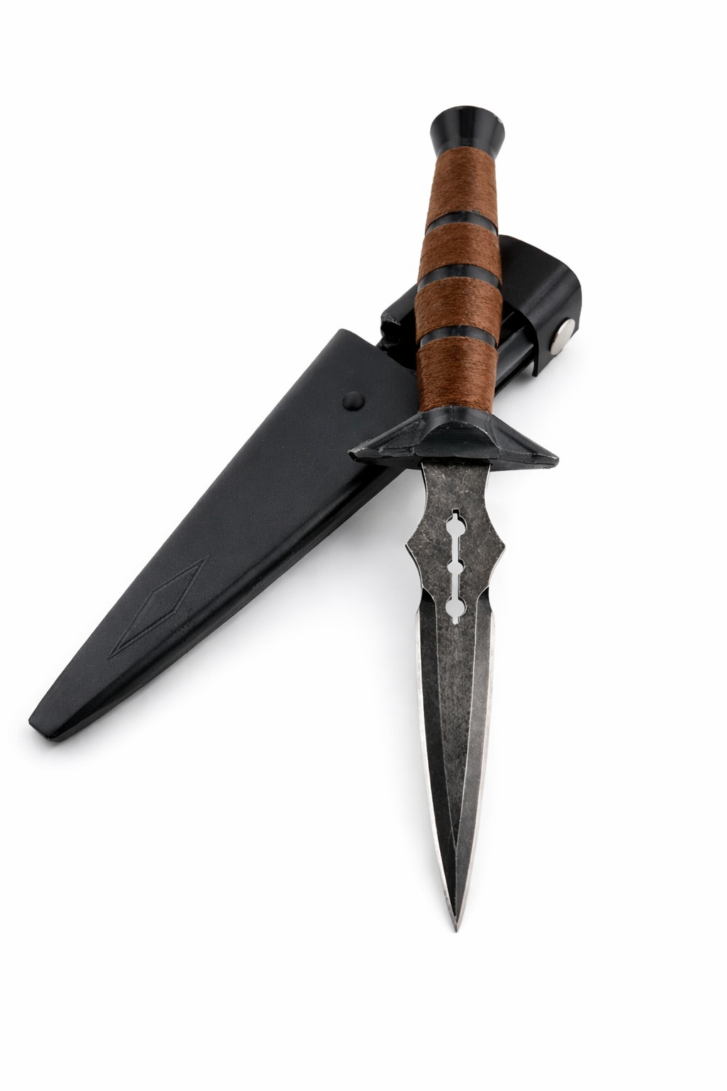 Brown marble/black claw