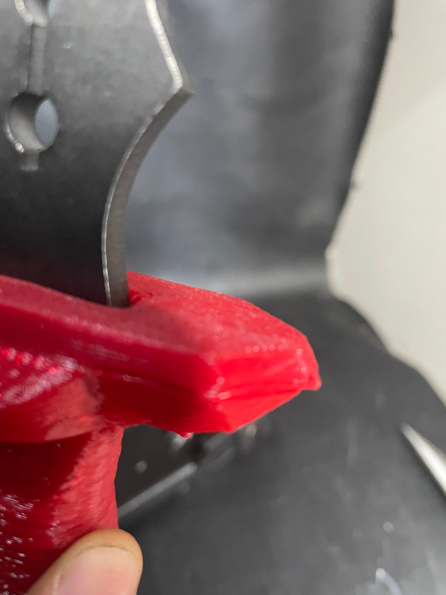 ￼ red practice defective print ￼