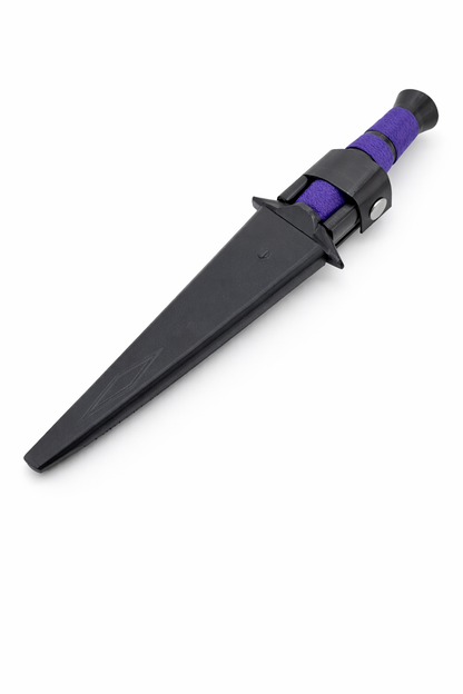 Purple marble black claw