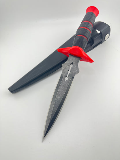 Red dart knife collection