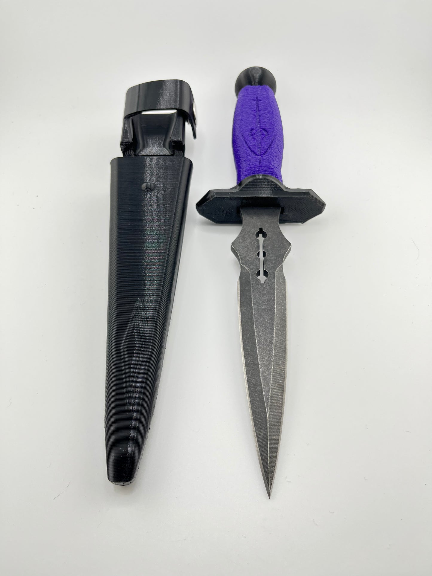 Purple dart knife collection