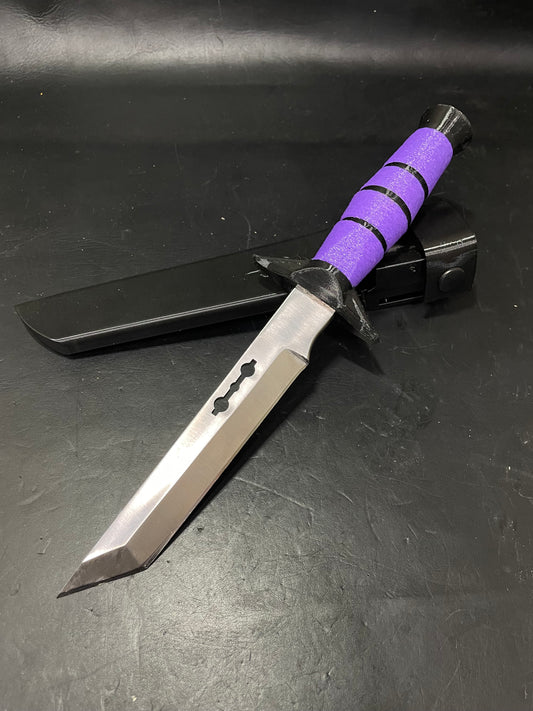 Tonto, purple and black