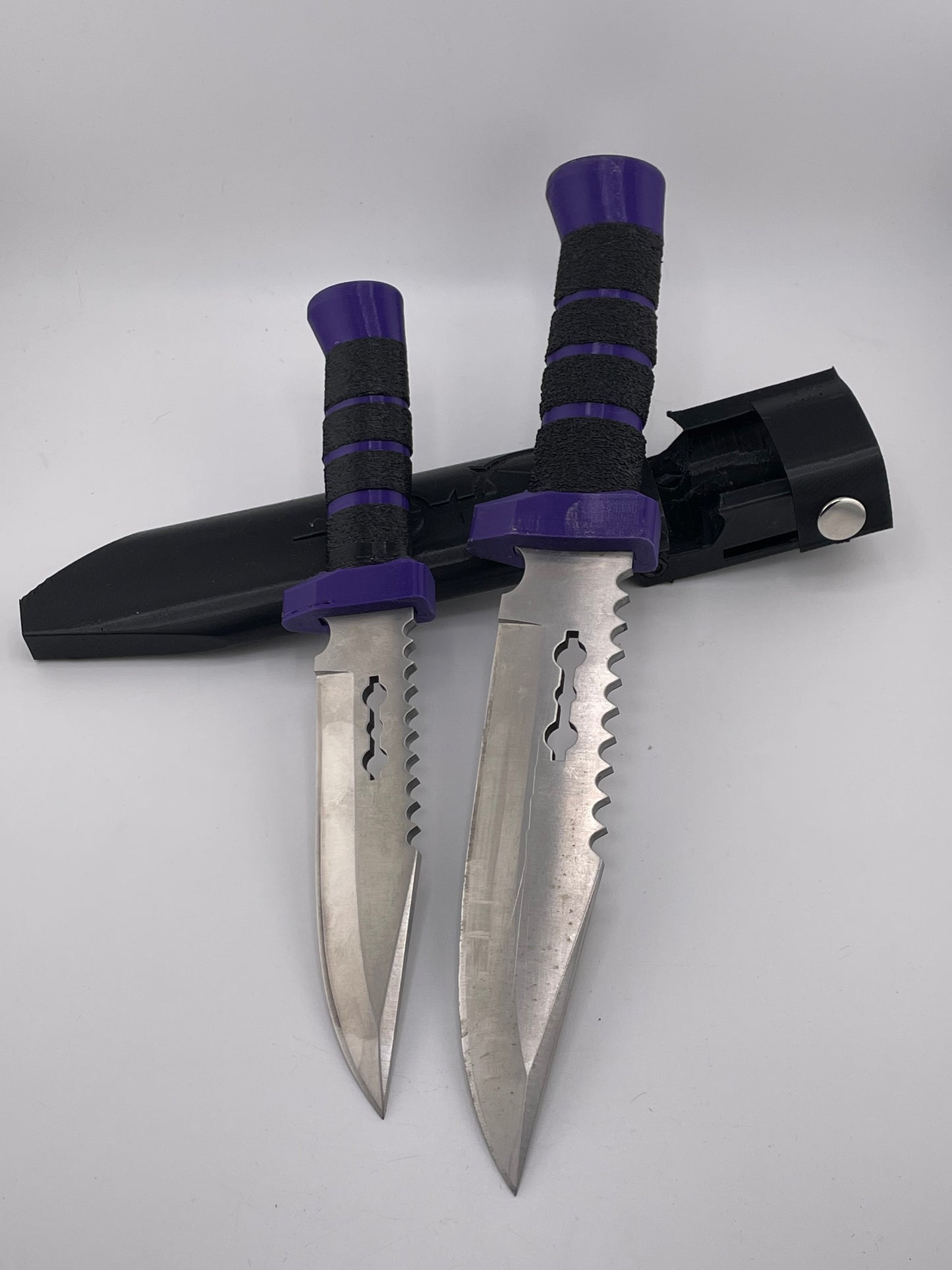 Black and purple shark bite and big bike combo