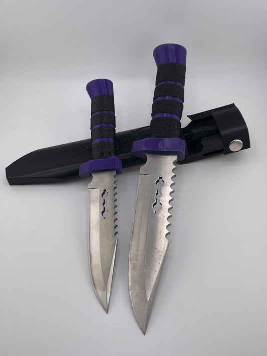 Black and purple shark bite and big bike combo