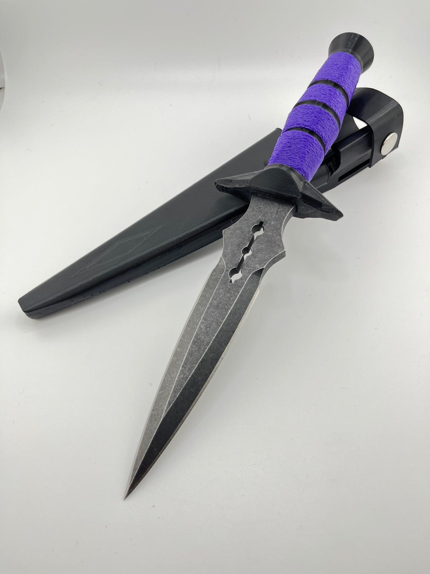 Purple dart knife collection