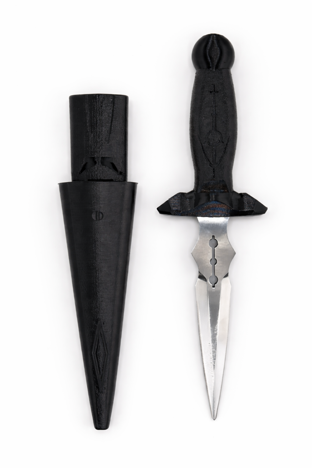 Black practice blade