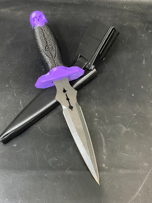 Miss print black blood into the purple